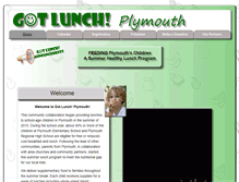 Tablet Screenshot of gotlunchplymouth.org
